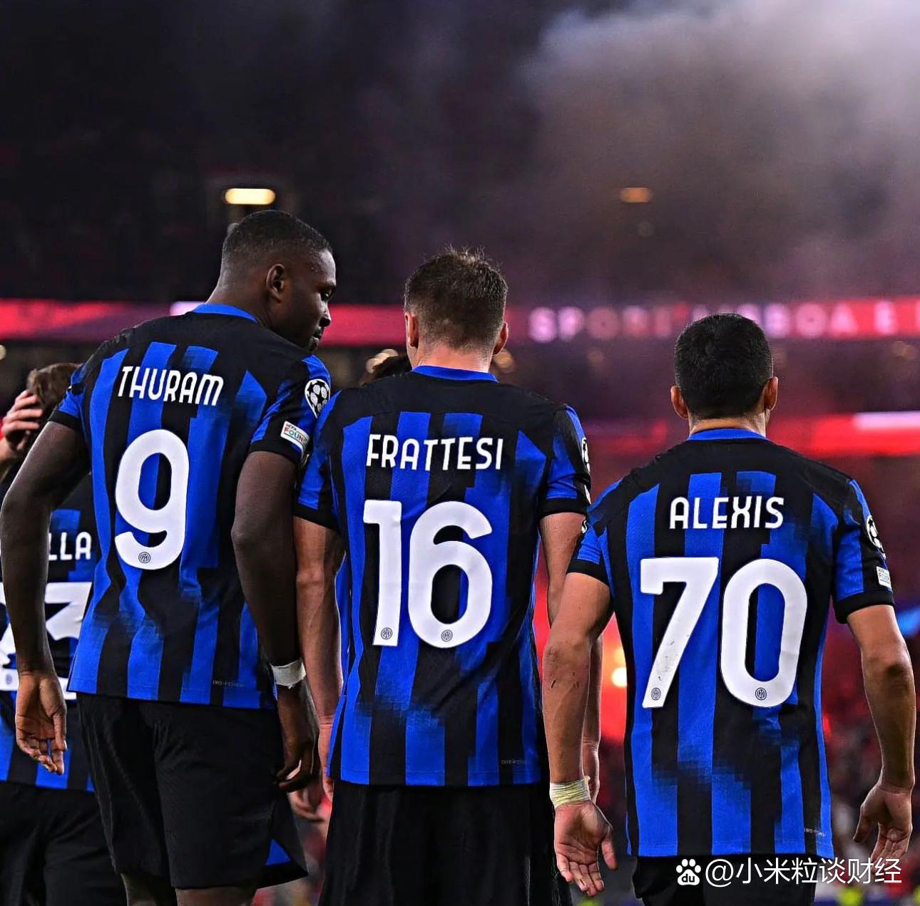 国际米兰球员集中训练备战下一场比赛