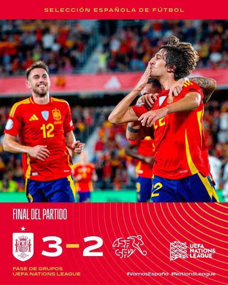 西班牙大战瑞典，实现胜利领跑小组的简单介绍