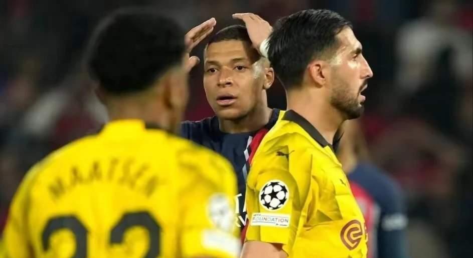 巴黎主场被多特蒙德反超,无缘淘汰赛 巴黎主场被多特蒙德反超,无缘淘汰赛